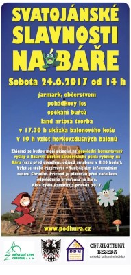 Svatojánská slavnost sobota 24. června od 14:00