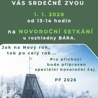 Novoroční setkání u rozhledny Bára
