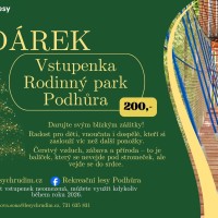 Vánoční dárek pro děti a vnoučata? Vstupenka na Rodinný park Podhůra!
