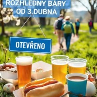 Otevření občerstvení u rozhledny Báry