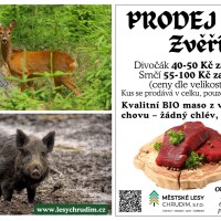 Prodej zvěřiny 2026