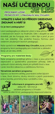 Programy lesní pedagogiky 2026/2027