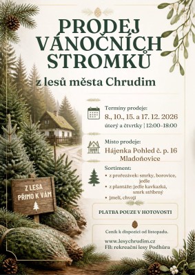 Prodej vánočních stromků se blíží