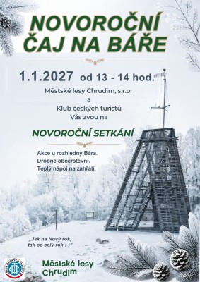 Novoroční čaj na Báře